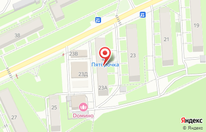 Пятерочка Универсам в Ногинске на карте