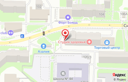 Кафе Антонов Двор на Сибирской улице на карте