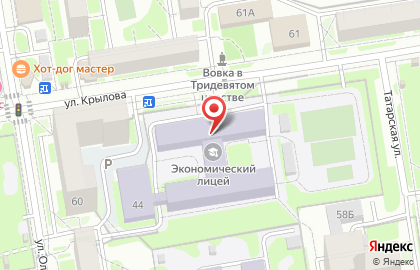 Шахматный клуб в Новосибирске на карте