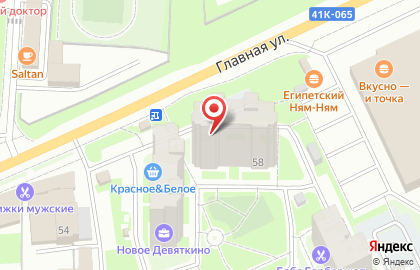Продуктовый магазин в Санкт-Петербурге на карте