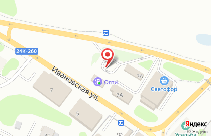 АЗС в Иваново на карте