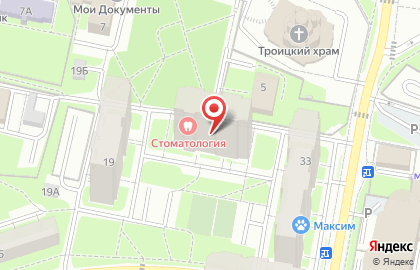 Салон красоты в Москве на карте