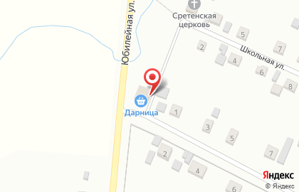 Продуктовый магазин Дарница на карте