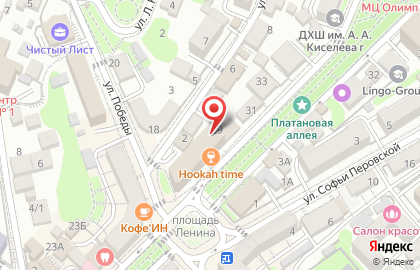 Управление социальной защиты населения, г. Туапсе на карте