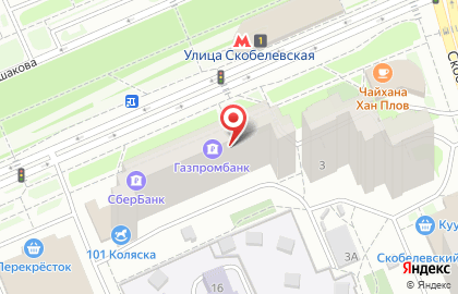 Газпромбанк Мобайл на бульваре Адмирала Ушакова на карте