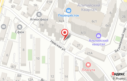 Маленькая страна на Невской улице на карте