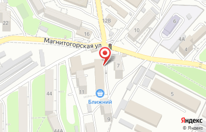 Магазин-бар Пивдом на Магнитогорской улице на карте