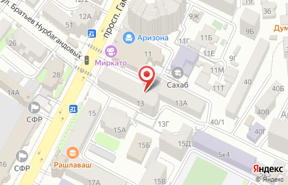 Гастроном в Махачкале на карте