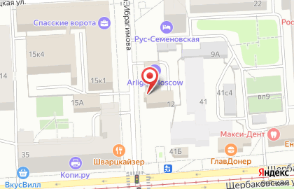Перевод и К.сом на карте
