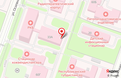 Центр реабилитации наркозависимых "Решение" на улице Осипенко на карте