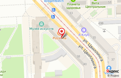 Юридическая фирма в Челябинске на карте
