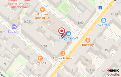 Магазин Божья коровка в Петроградском районе на карте