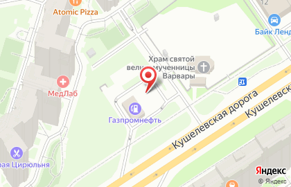 Банкомат Газпромбанк на метро Площадь Мужества на карте