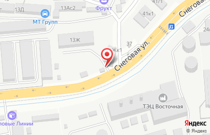 Продуктовый магазин Стрелка в Первореченском районе на карте