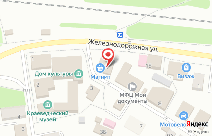 Гипермаркет Магнит в Твери на карте