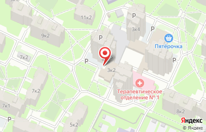 Супермаркет Магнит на Ботанической улице, 3 к 2 на карте