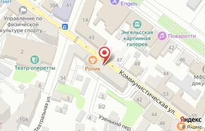 Пожсервис на Коммунистической улице на карте