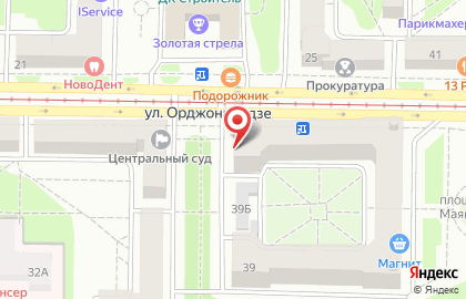 Сеть магазинов, суши-баров и службы доставки Суши Tokyostreet в Новокузнецке на карте