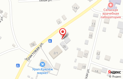 Минимаркет Светлана на Трактовой улице на карте