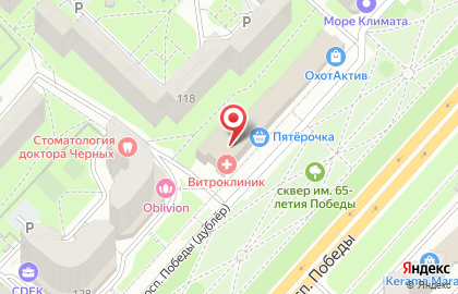 Ковровый салон Изумруд в Октябрьском районе на карте