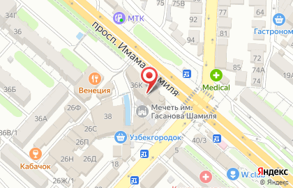 Автомагазин Союз в Махачкале на карте
