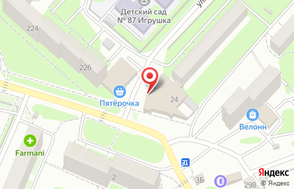 Салон оптики Диоптрия на площади Маршала Жукова на карте