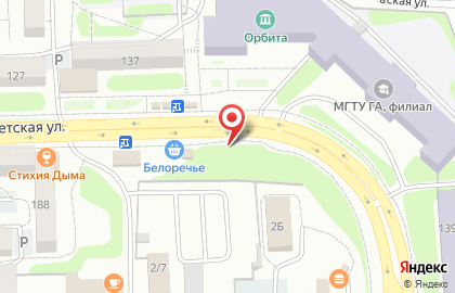 ОАО Белореченское на Советской улице на карте