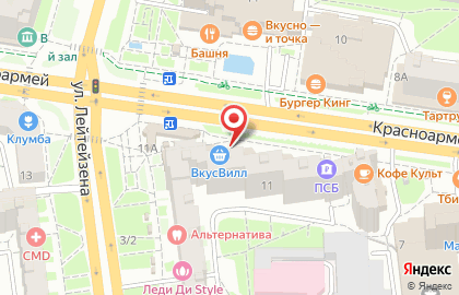 Салон Мир оптики на Красноармейском проспекте на карте