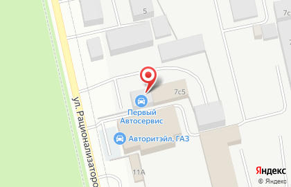 Магазин автозапчастей в Сургуте на карте