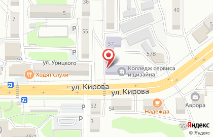 Колледж профессиональных технологий потребителей рынка, г. Артем на карте
