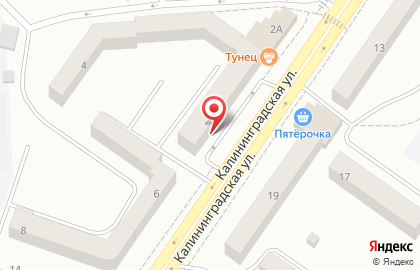 Магазин бытовой техники Техноимпорт на Калининградской улице на карте