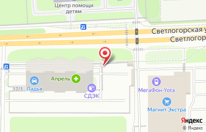 Автостоянка в Перми на карте