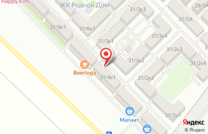 Магазин алкогольных напитков Красное & Белое на Бжегокайской улице на карте