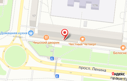 Салон Галерея мебели на проспекте Ленина на карте