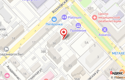 Доктор Борменталь на Клинской улице на карте