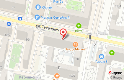 Кафе быстрого питания Gyro Loft на карте