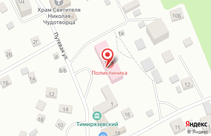 Больница Томская районная больница в Кировском районе на карте
