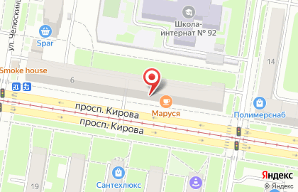 Салон оптики Оптика Кронос на проспекте Кирова на карте