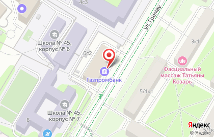 Банкомат Газпромбанк в Москве на карте