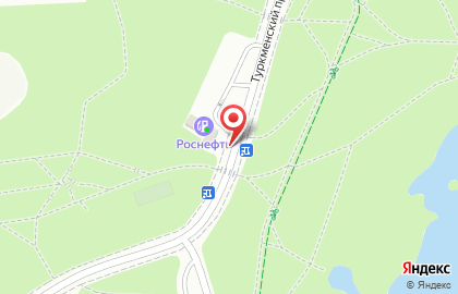 АЗС Роснефть на улице Твардовского на карте