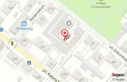 Типография Взгляд на карте