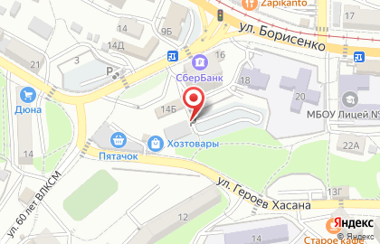 Автостоянка Синэргос-Авто на карте