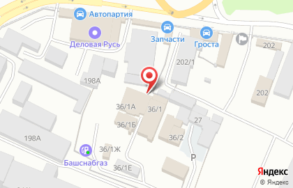 Транспортная компания в Уфе на карте