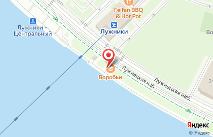 Велосалон ВелоГранд на Воробьёвых горах на карте
