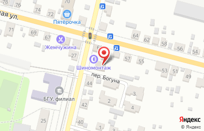 СТО Колесо на Красной улице на карте