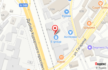 Diode System на улице Гагарина на карте