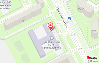 Каток Городские Катки на Будапештской улице на карте