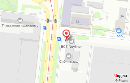 Банкомат Левобережный на улице Сибиряков-Гвардейцев, 45 на карте