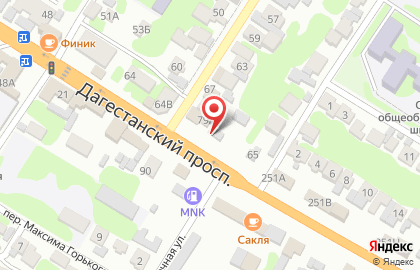Мясной магазин в Махачкале на карте