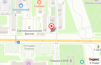 Магазин электроники Connect на площади Ленина на карте